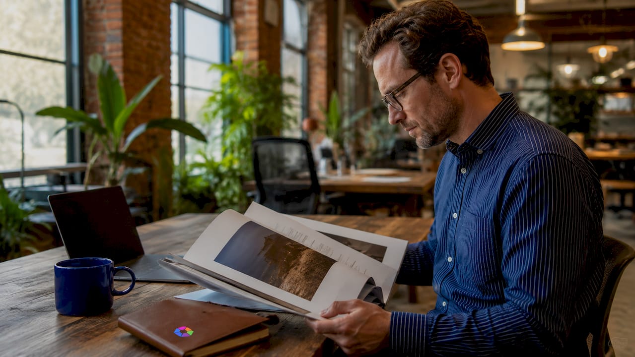 Un professionnel qui construit son parcours en intelligence artificielle depuis chez lui